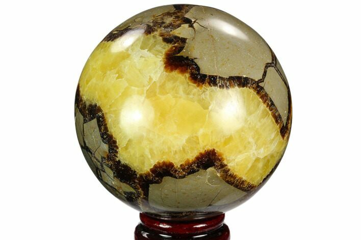 Polished Septarian Sphere #122931